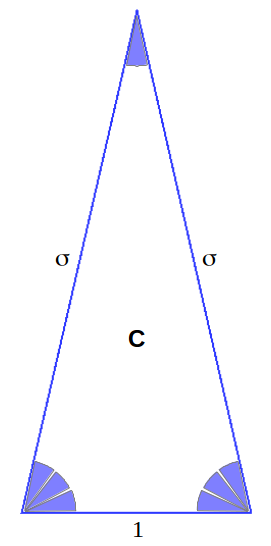 Heptagon triangle C